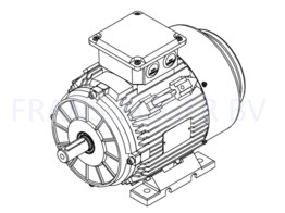 TECHTOP 280 M Elektromotor - 55kW  6 pole / 1000rpm  B3