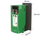 Commander C200 Regler 400V - 3 0 kW - 7 3 A -  Rahmen 3    filter