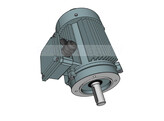 OMEC 100 L Elektromotor - 3kW  2 pole / 3000rpm  B14S