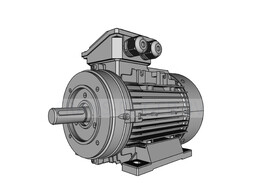 TECHTOP 71 G Elektromotor - 0.37kW  4 pole / 1500rpm  B34S