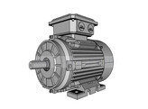 TECHTOP 80 G electric motor - 1.1kW  2 pole / 3000rpm  B3