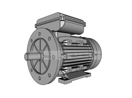 OMEC 90 L Single-phase electric motor - 2.2kW  2 pole / 3000rpm  B35