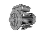 OMEC 90 L Moteur electrique monophase - 2.2kW  2 pole / 3000rpm  B35