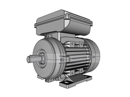 OMEC 80 Single-phase electric motor - 0.75kW  4 pole / 1500rpm  B3