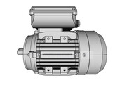 OMEC 80 Moteur electrique monophase - 0.75kW  4 pole / 1500rpm  B14S