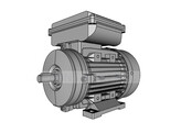 OMEC 71 Single-phase electric motor - 0.25kW  4 pole / 1500rpm  B3