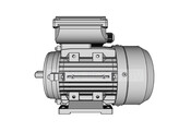 OMEC 71 Einphasiger Elektromotor - 0.25kW  4 Pole / 1500 U/min  B3