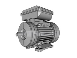 OMEC 71 Moteur electrique monophase - 0.37kW  4 pole / 1500rpm  B3