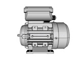 OMEC 63 Single-phase electric motor - 0.25kW  2 pole / 3000rpm  B34S