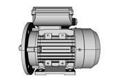 OMEC 80 Single-phase electric motor - 0.55kW  4 pole / 1500rpm  B35